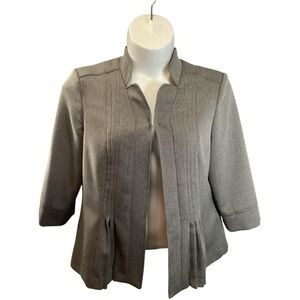 Perceptions Gray Women's Blazer, Plus Size 18